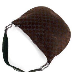 [SOLD]Gucci GG Suede Hobo Bag